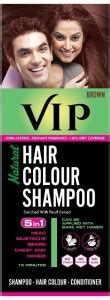 VIP NATURAL HAIR COLOUR SHAMPOO 180 ML , Brown, brwom - Price in India ...