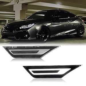 Mynoway LED Side Marker Light Replacement for Civic (10th Gen) Coupe ...