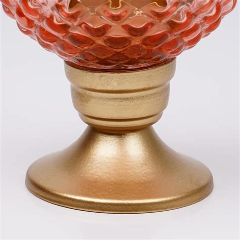 Buy Shalimar Set of 2 Glass Pedestal T-Light Holders from Home Centre ...