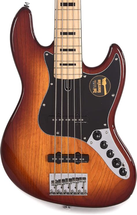 Buy Sire Marcus Miller V7 Vintage Swamp Ash 5-String Tobacco Sunburst ...