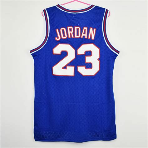 Space Jam Jersey Numbers Michael Jordan #23 Tune Squad White