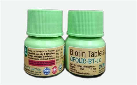 DCM Pharma - Biotin 10 mg Tablets | Hair, Skin & Nails