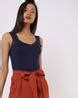 Buy Navy Blue Camisoles & Slips for Women by DNMX Online | Ajio.com