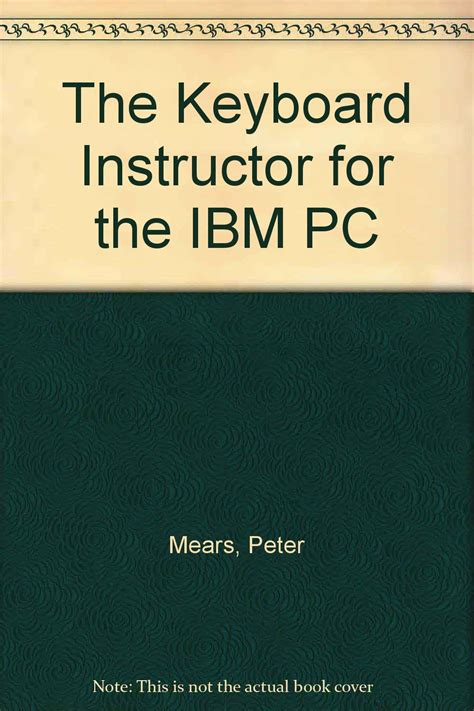 Buy The Keyboard Instructor for the IBM PC Book Online at Low Prices in ...