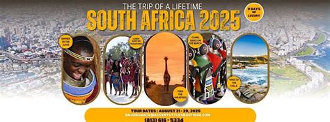 South Africa Culture Tour, Tampa, 21 August 2025 | AllEvents
