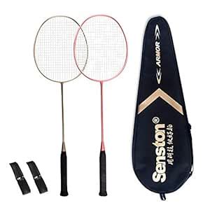 Buy Senston Graphite Badminton Set Graphite Badminton Racket Set Full ...