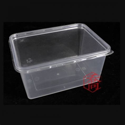 1公升 PP保鮮盒(15.5*11.5*7.8cm) - 透明蔬果盒／肉紙盒 - 冷食容器／紙便當盒 - 餐具｜食品包裝容器｜餐廳