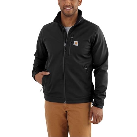 Carhartt Men's Black Heavy Weight Fleece Work Jacket (Xx-large) 102199 ...