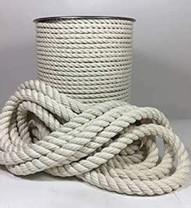 Vikram Cotton Rope Heavy Double Twisted for Craft Work 18mm Diameter ...