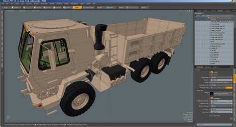 3D model Oshkosh FMTV 10 Ton Dump Truck | 3D Molier International