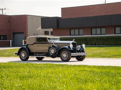 1930 Pierce-Arrow Model B Convertible Victoria by Waterhouse | Monterey ...