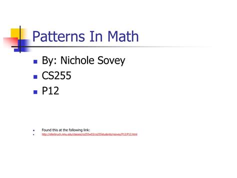 Image result for Importance of Patterns in Math