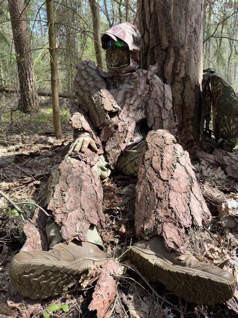 Testing some natural 3d printed camo stuff. : r/tacticalgear