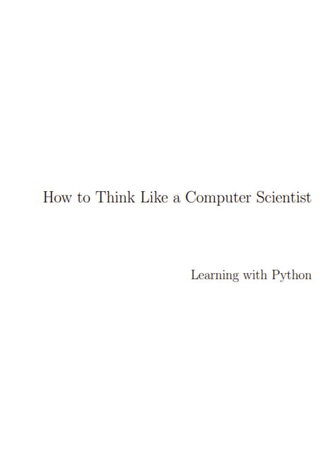 Image result for Python Think Like a Programmer