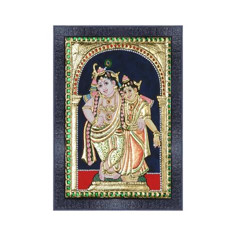 pnf Poster And Frames Classical Tanjore Wooden Photo Frame With Acrylic ...