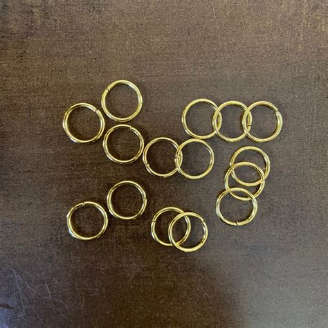 Jump Ring - Gold (15pcs) – Shrebhavi - Resin Art & Material Shop