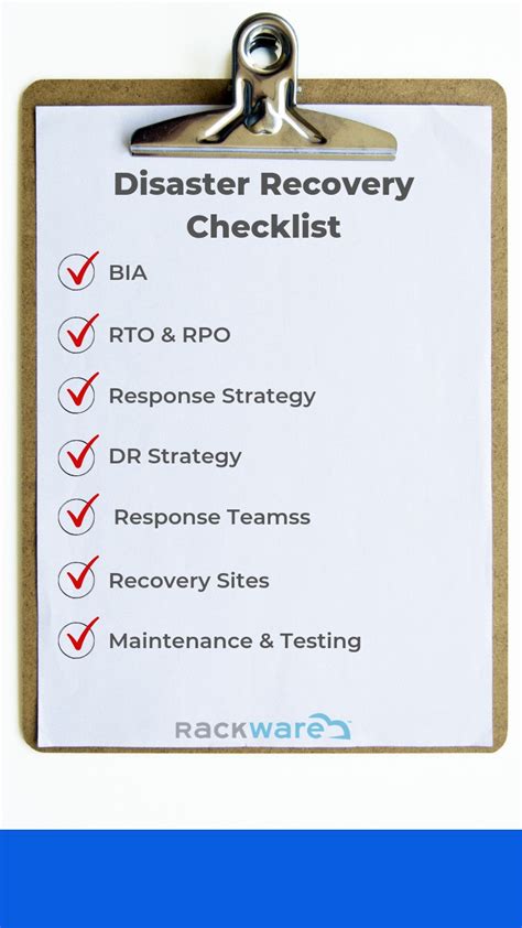 Image result for Disaster Recovery Plan Checklist Template