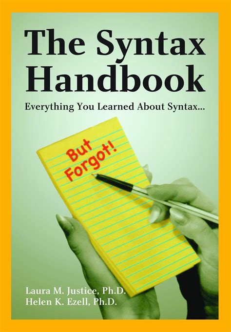 Image result for Syntax Book