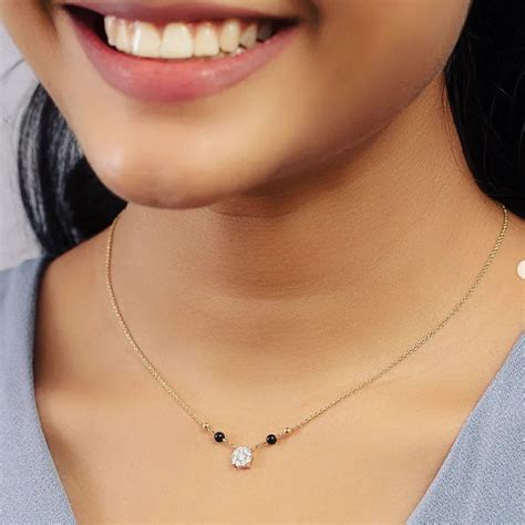 Lightweight Gold Chain Mangalsutra 2022-2023 by Abdesigns Jewellery.