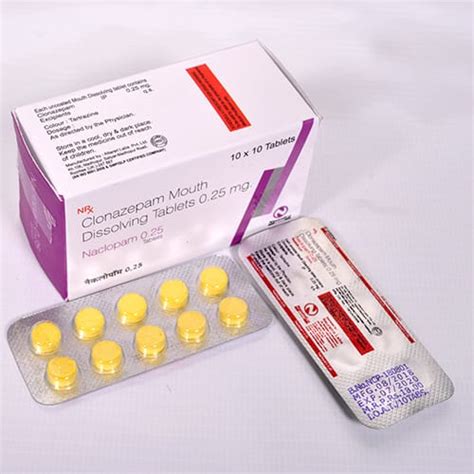Naclopam – 0.25 Tablets Neuralco Labs