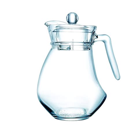 Luminarc Wavy Jug with Lid, 1 Litre : Amazon.in: Home & Kitchen