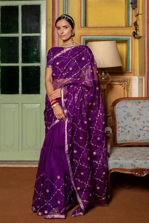 Buy Kota Silk Sarees Online at Best Prices – Geroo Jaipur