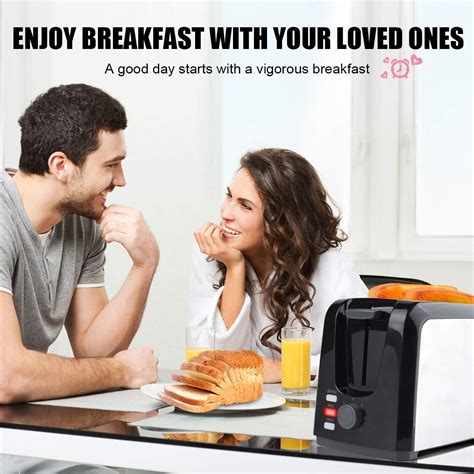 Buy Toaster 2 Slice Stainless Steel Toaster Two Slice Toaster with ...