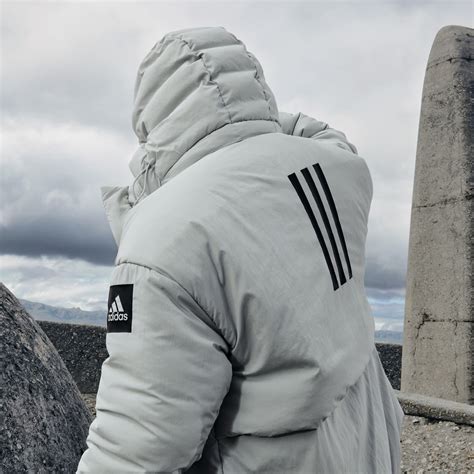 adidas | Men's MYSHELTER COLD.RDY Water-Resistant Duck Down Jacket ...
