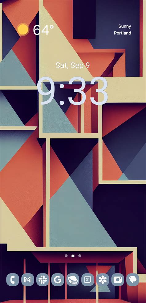 Current home screen layout. After using 3rd party icons for the most ...