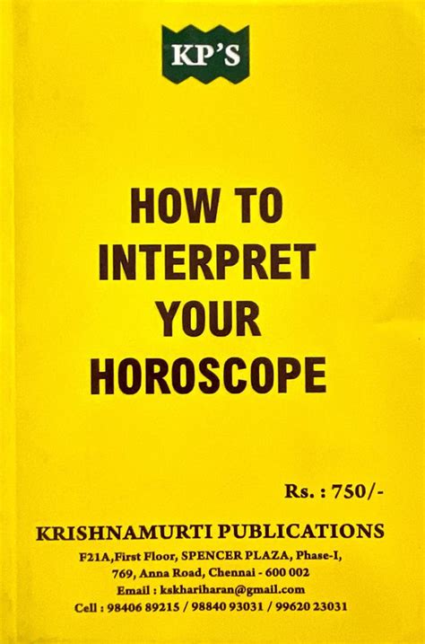 How to Interpret Your Horoscope [English] By K Hariharan – Bookkish India