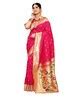 Buy Rani Pink Sarees for Women by EKTA TEXTILES Online | Ajio.com