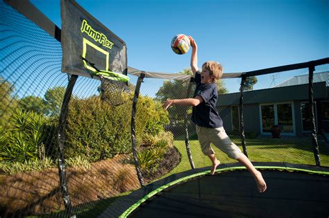 Trampoline Basketball Hoop & Net - Projam | Jumpflex™
