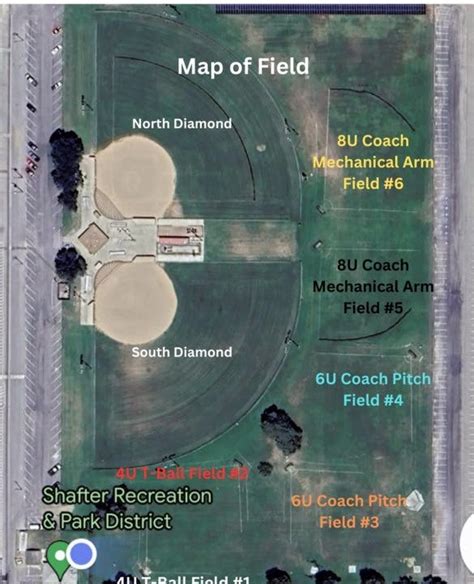 Baseball Field Detailed Map 的图像结果