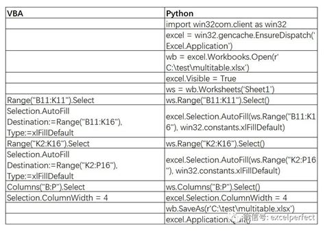 Python VBA 的图像结果