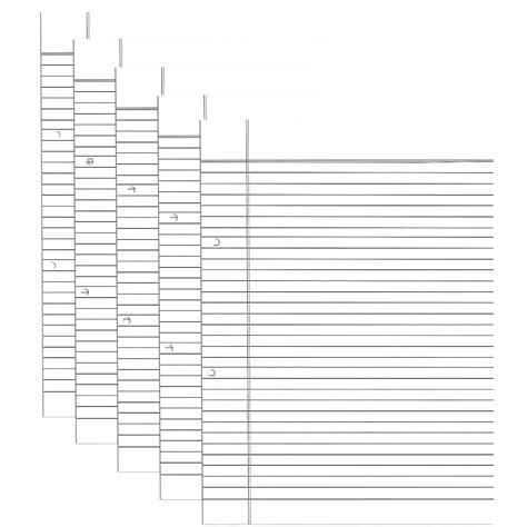 Dream Xplore A4 Ruled White Project Sheets Both Side Ruled Sheets I A4 ...