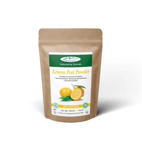 Lemon Peel Powder – The Veda Store