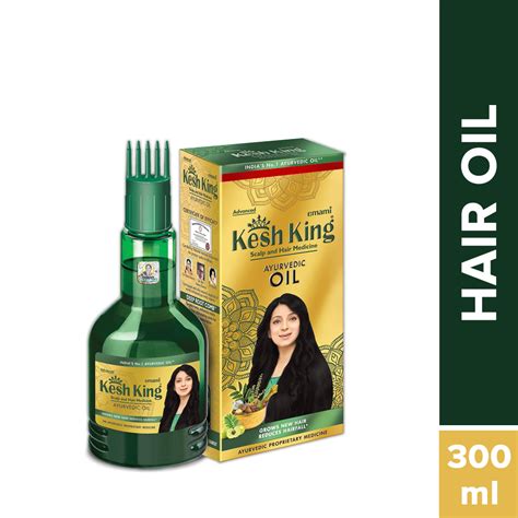 Kesh King Ayurvedic Scalp and Hair Medicine Oil, 300 ml Price, Uses ...