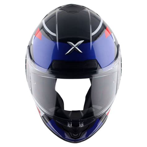 AXOR Saber XSport Gloss Black Blue Helmet– Moto Central