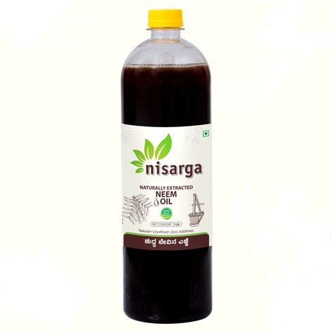 Nisarga foods & Beverags Natually Extracted Neem Oil (5 Ltr) : Amazon ...