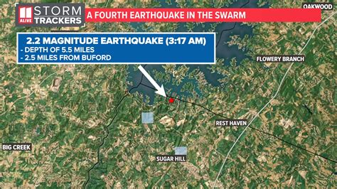 Earthquake Georgia | Lake Lanier | 11alive.com