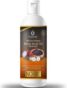 WAYMORE 100% Pure & Natural Cold Pressed Black Seed Oil For Healthier ...