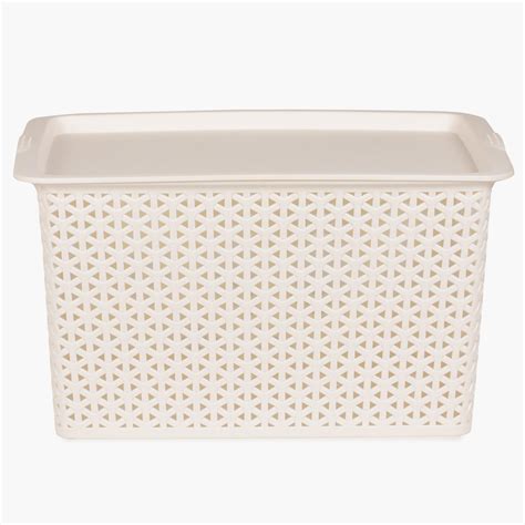 Buy Regan Storage Basket With Lid- 24 litre from Home Centre at just ...