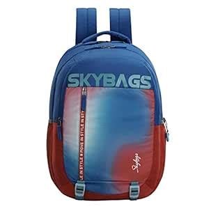 Skybags ASTRO PLUS GRADIENT THEME BLUE SCHOOL BACKPACK 34L : Amazon.in ...
