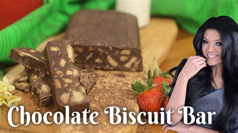 Resep Chocolate Biscuit Bar Farah Quinn   YouTube