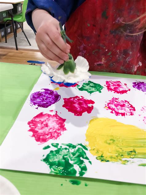 Preschool Art Table