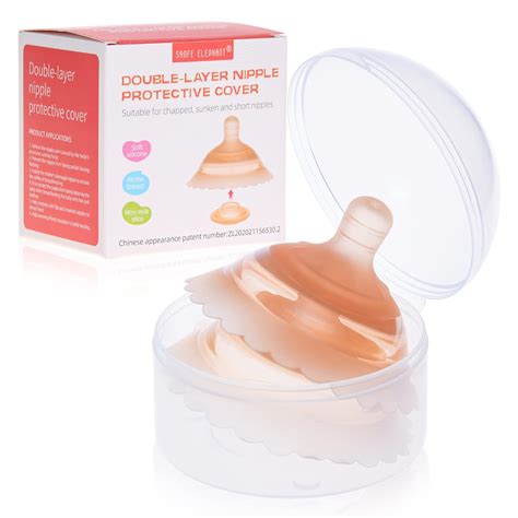 Amazon.com : SANFE ELEPHANT Nipple Shields for Nursing Newborn,Double ...