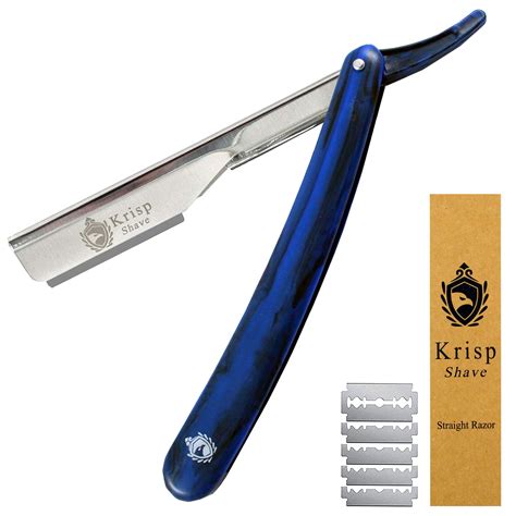 Amazon.com: Krisp Beauty Professional Classic Straight Edge Barber ...