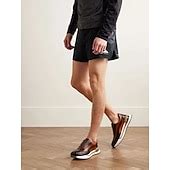 Men's Premium Cowhide Leather Sneakers with Crocodile Texture and Lace ...