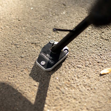 Hyperrider Side Stand Extender Shoe for Triumph Speed 400 and Scramble ...