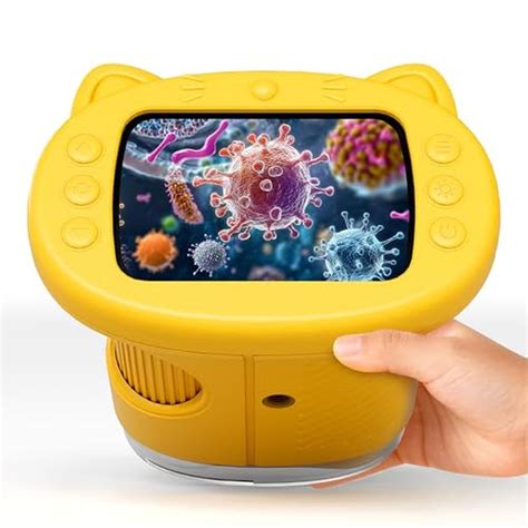 Microscope Toys for Kids | Digital Handheld Microscope with 1000X ...